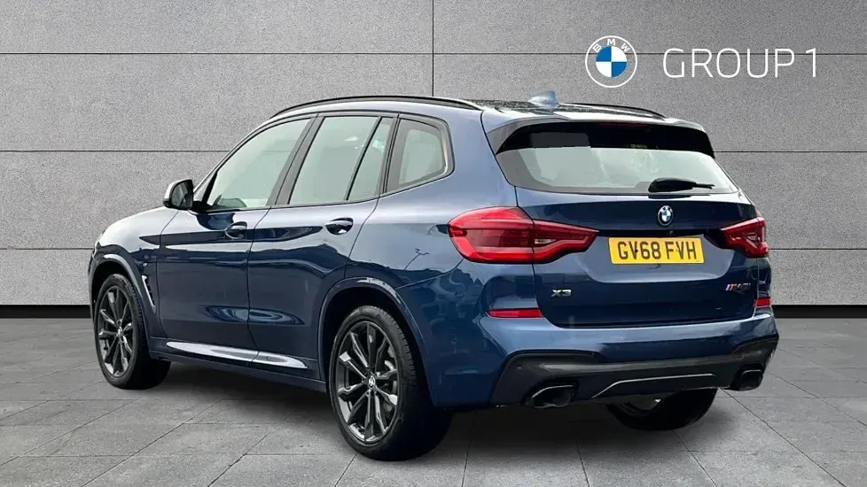 Used BMW X3 Comfort Edition 360 HP (264 kW) 2018 Blue SUV