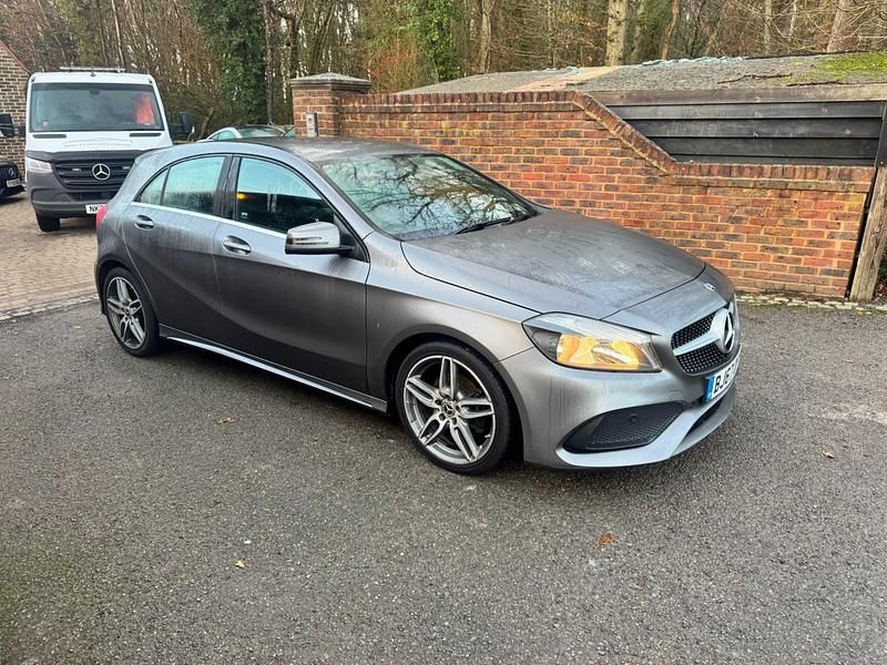 Grey Used 2017 Mercedes A160 AMG line Hatchback | £14,995 (Fair price) - Image 1/4