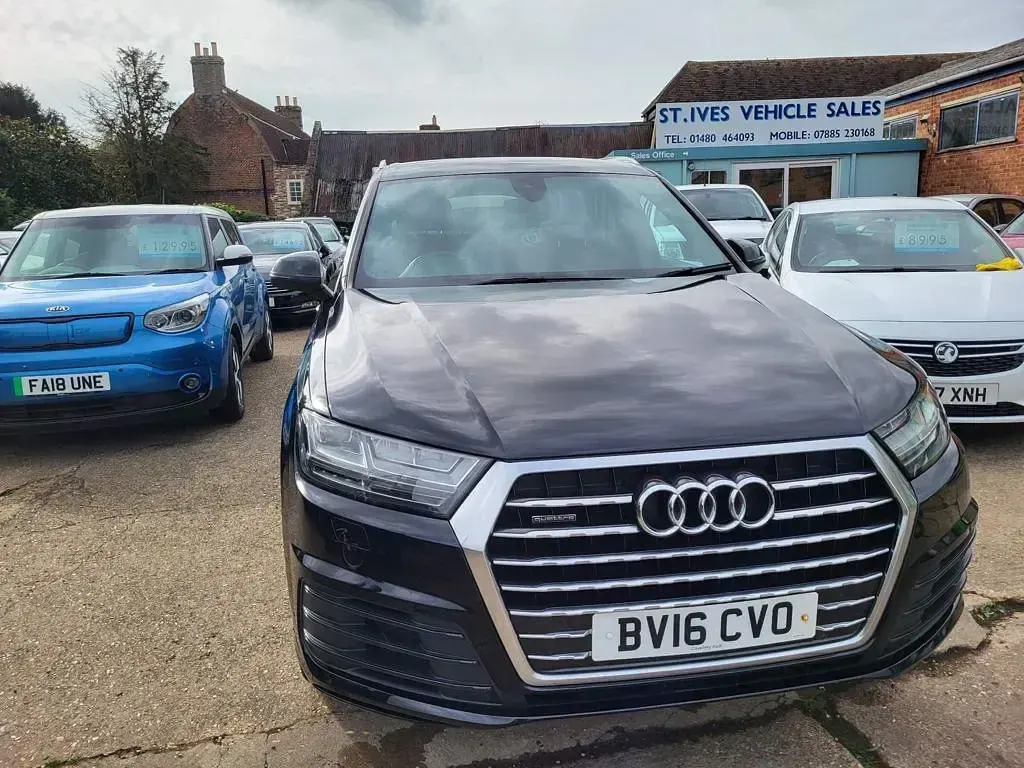 Used Audi Q7 S-Line 2016 Black SUV