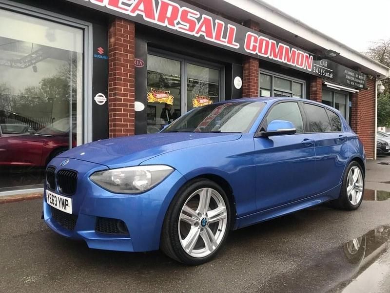 Used BMW 114 M Sport 114 HP (83 kW) 2013 Blue Hatchback