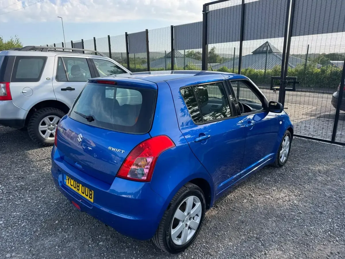 Used Suzuki Swift GLX 102 HP (75 kW) 2008 Blue Hatchback