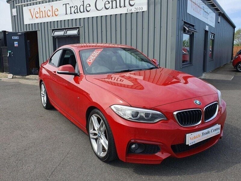 Red Used 2014 BMW 220 M Sport Coupe | £8,649 (Fair price) - Image 1/4