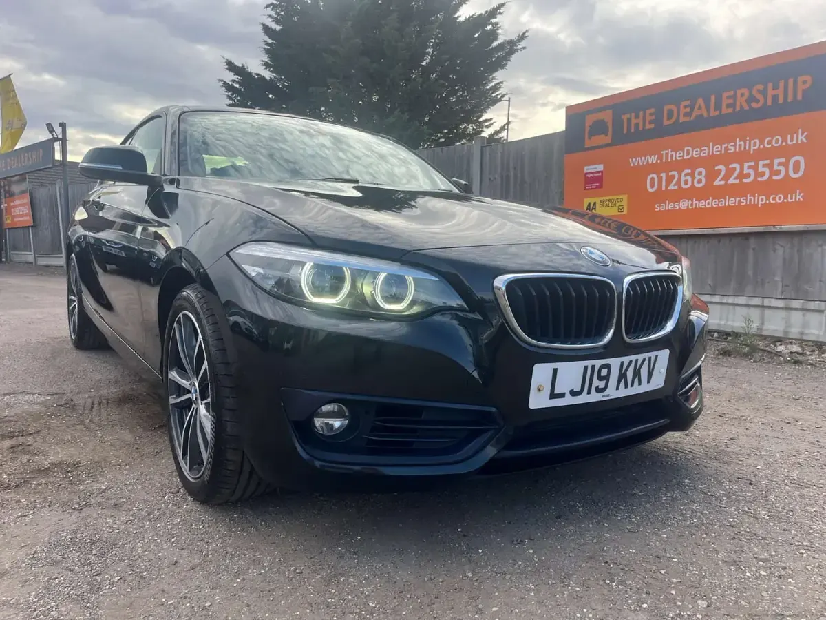 Used BMW 218 Sport Line 2019 Black Coupe