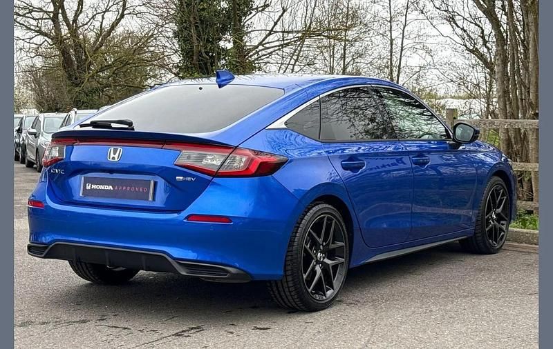 Used Honda Civic Advance 140 HP (102 kW) 2025 Blue Hatchback