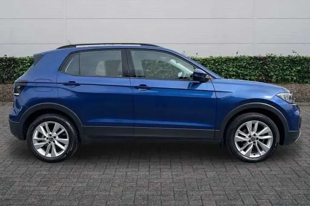 Used VW T-Cross SE 110 HP (80 kW) 2021 Blue SUV