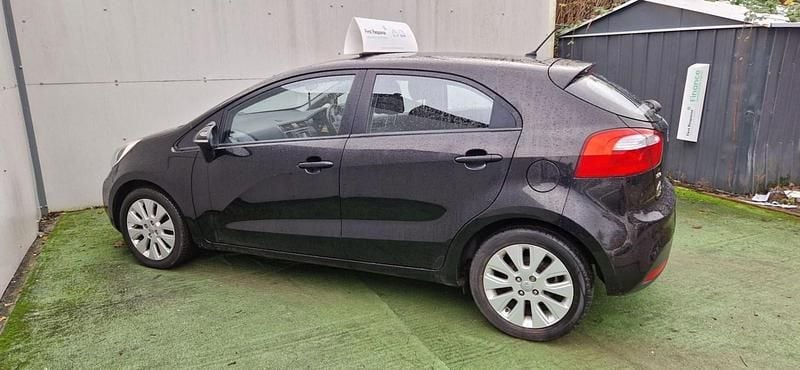 Used Kia Rio 2012 Black Hatchback