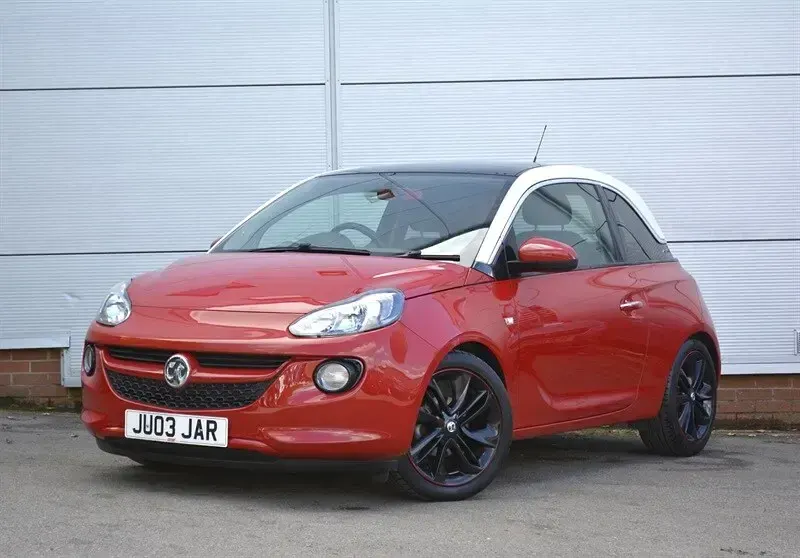 Used Vauxhall Adam Glam 70 HP (51 kW) 2013 Red Hatchback