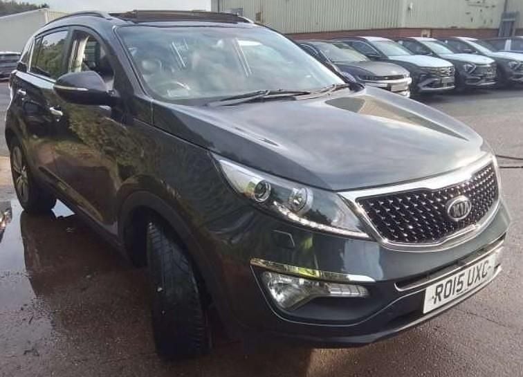 Used Kia Sportage 114 HP (83 kW) 2015 Silver SUV