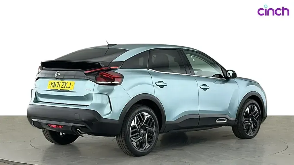 Used Citroën C4 Shine 2021 Blue Coupe