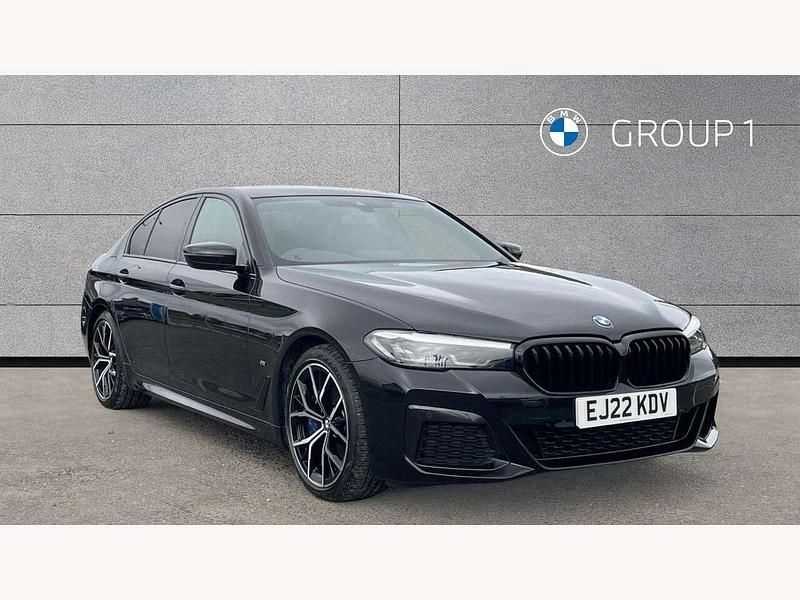 Black Used 2022 BMW 530 M Sport Sedan | £31,495 (Fair price) - Image 1/4