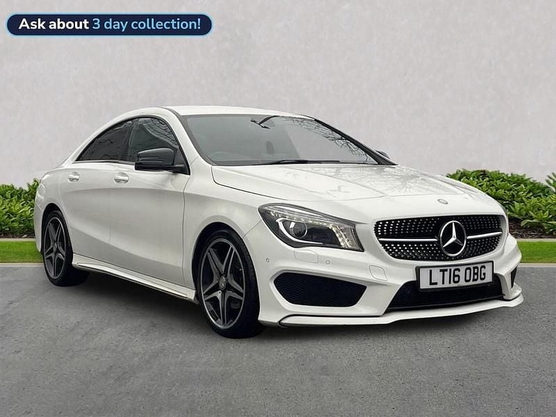 Used Mercedes CLA200 AMG 136 HP (100 kW) 2016 White Sedan