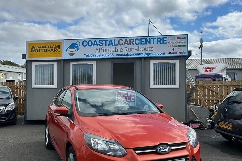 Red Used 2012 Ford Focus Zetec Hatchback | £2,750 (Good price) - Image 1/1