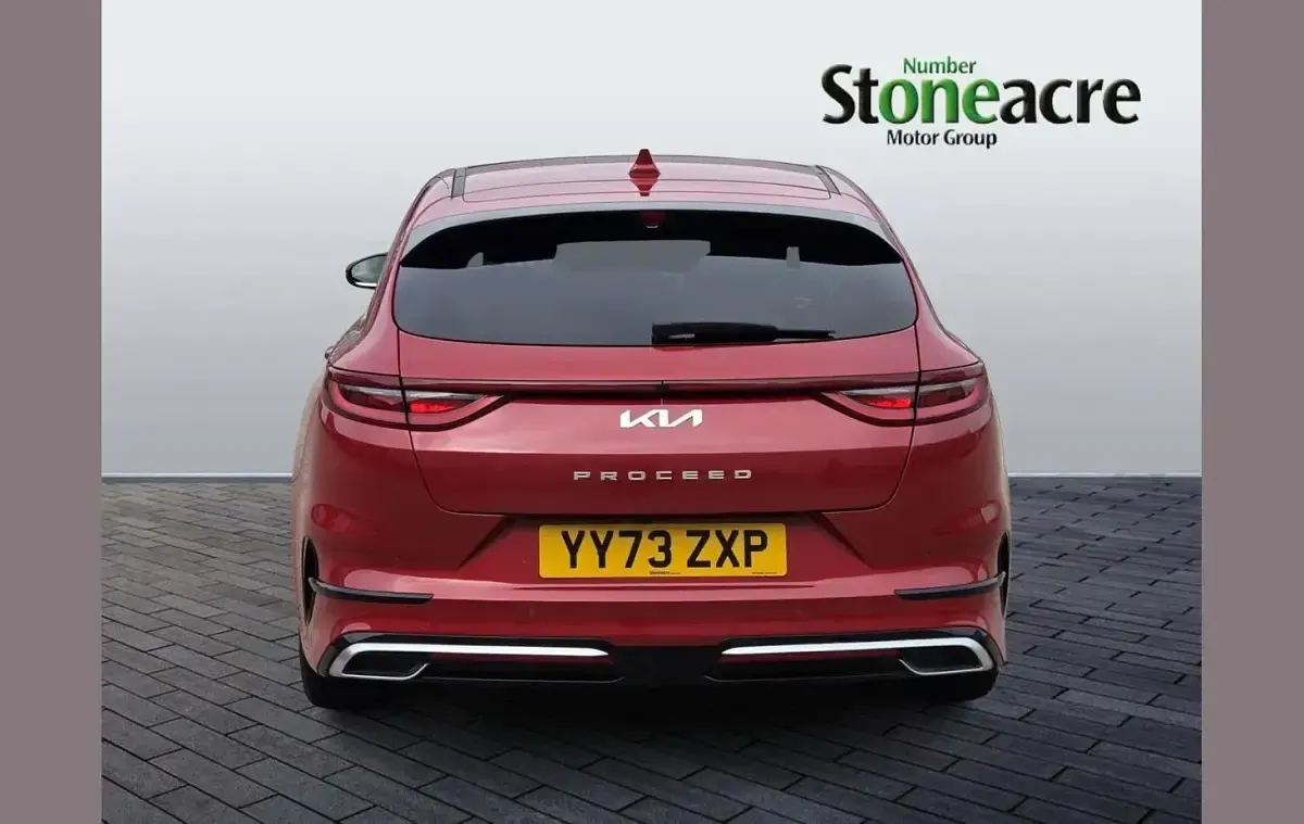 Used Kia ProCeed GT-Line 160 HP (117 kW) 2024 Red Estate