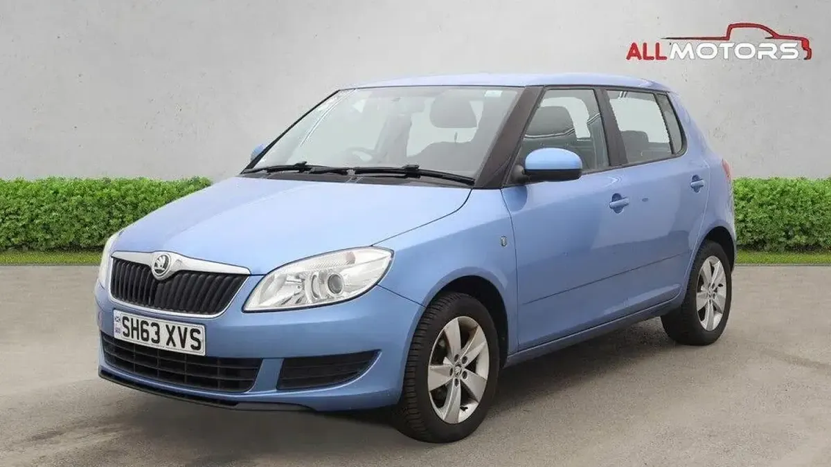 Used Skoda Fabia SE 2014 Blue Hatchback