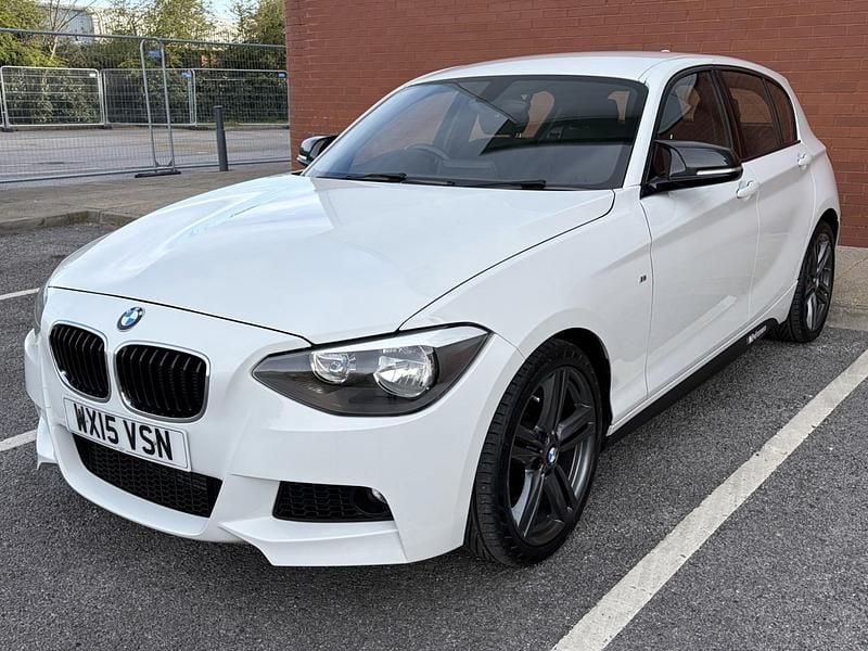 Used BMW 125 M Sport 2015 White Hatchback