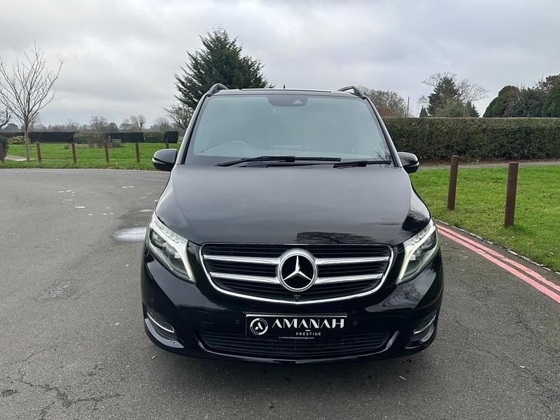 Used Mercedes V220 2017 Black MPV