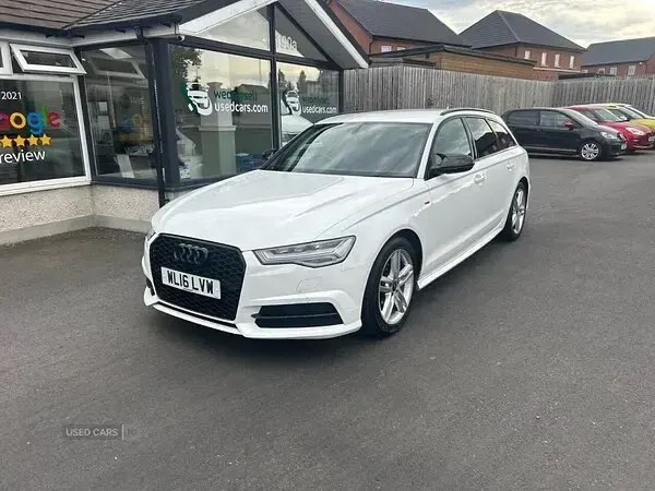 Used Audi A6 S-Line 2016 White Estate