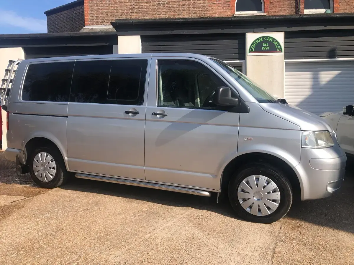 Used VW T5 SE 130 HP (95 kW) 2009 Silver Van