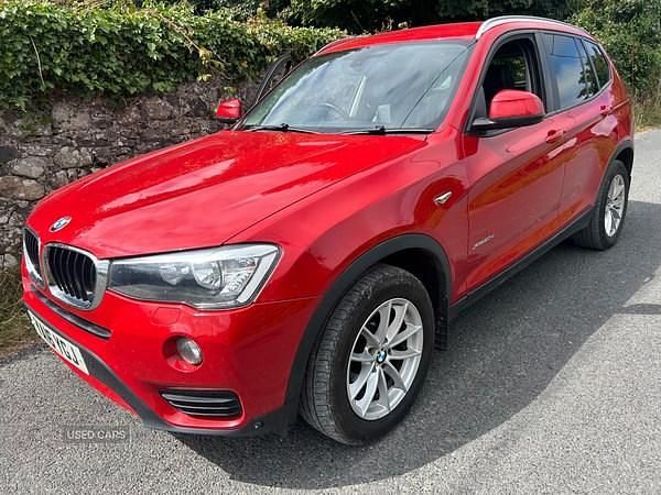 Red Used 2016 BMW X3 SUV | £8,995 (Fair price) - Image 1/4