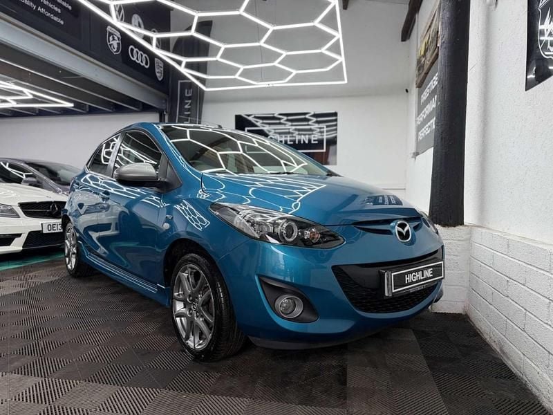 Used Mazda 2 Edition 2014 Blue Hatchback