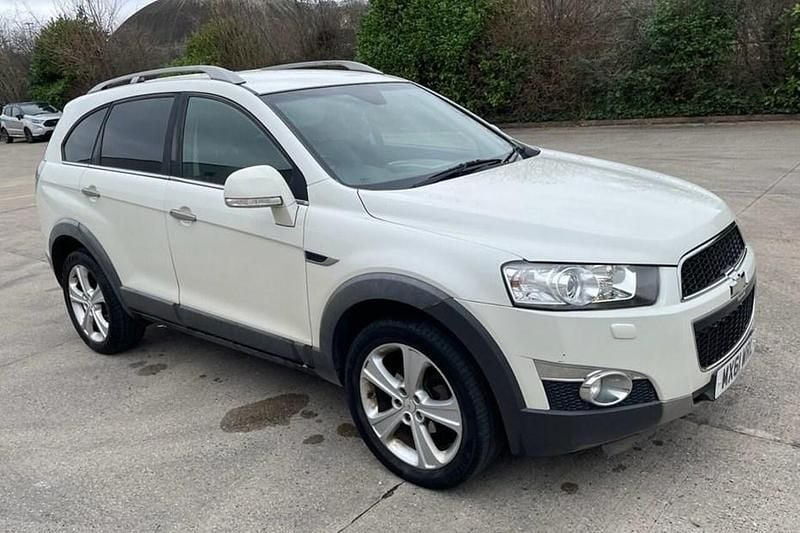 Used Chevrolet Captiva LTZ 2012 White SUV
