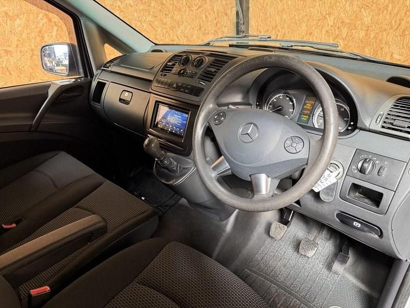 Begagnad Mercedes Vito 2012 Vit Van