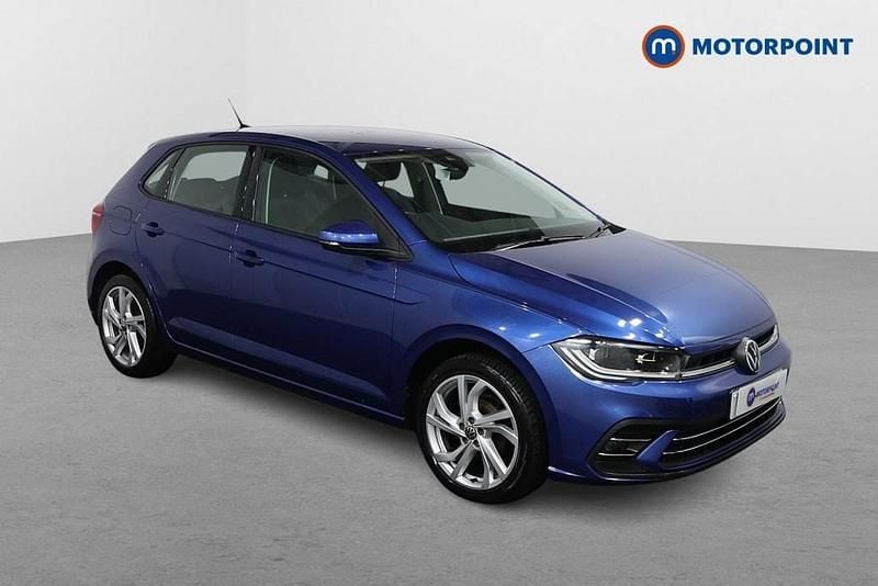 Blue Used 2022 VW Polo Style Hatchback | £15,499 (Fair price) - Image 1/4