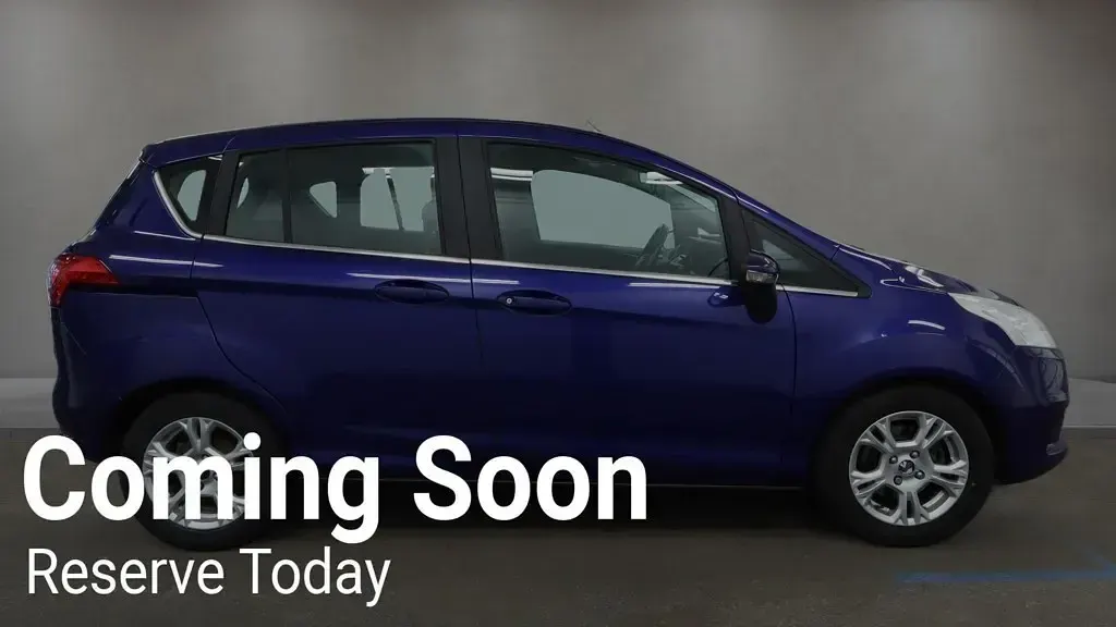 Used Ford B-MAX Zetec 105 HP (77 kW) 2015 Blue MPV