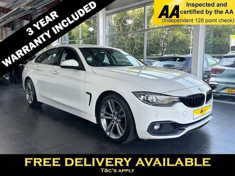 White Used 2019 BMW 420 Sport Line Coupe | £10,795 (Fair price) - Image 1/2