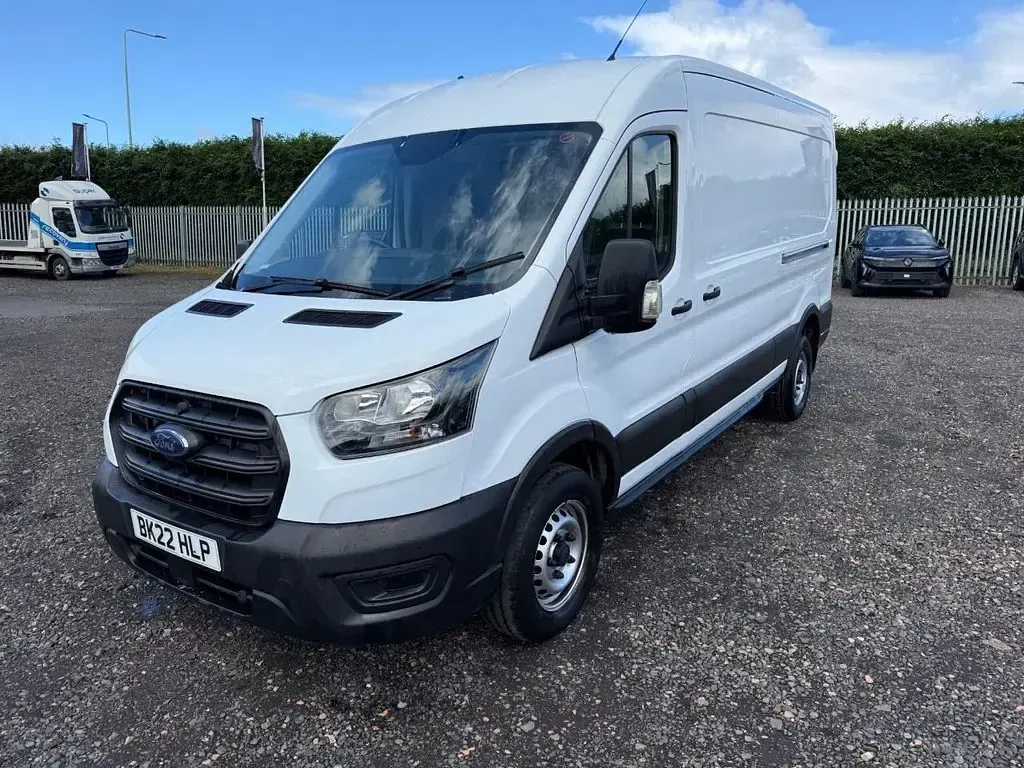 Used Ford Transit 130 HP (95 kW) 2022 White Van
