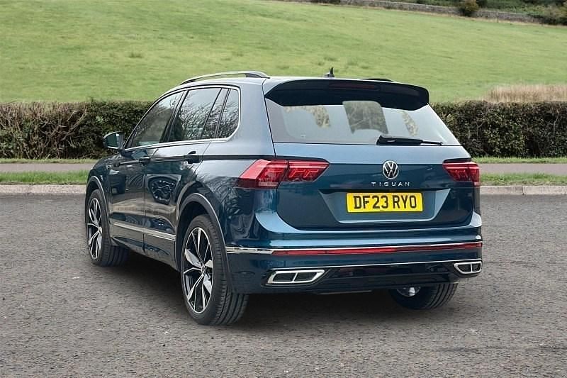 Used VW Tiguan R-line 150 HP (110 kW) 2023 Blue SUV