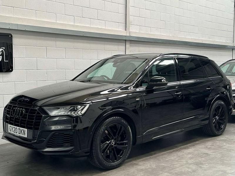 Begagnad Audi Q7 S-Line 2020 Svart SUV
