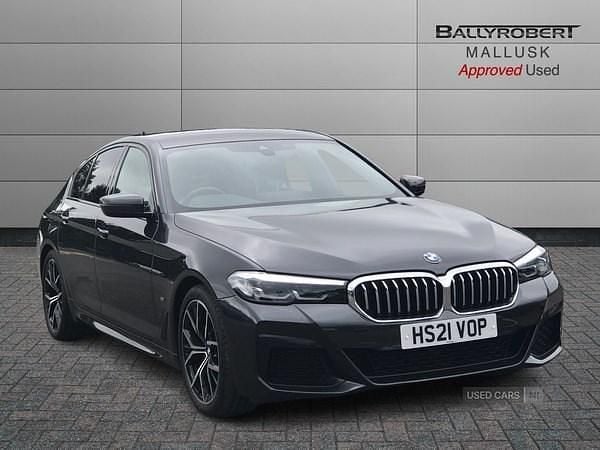 Grey Used 2021 BMW 520 M Sport Sedan | £26,595 (Fair price) - Image 1/4