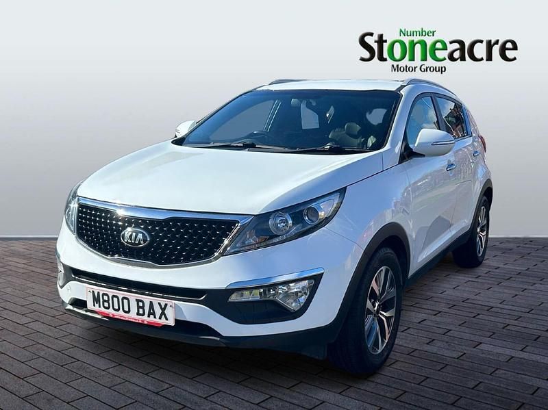 Used Kia Sportage 114 HP (83 kW) 2016 White SUV