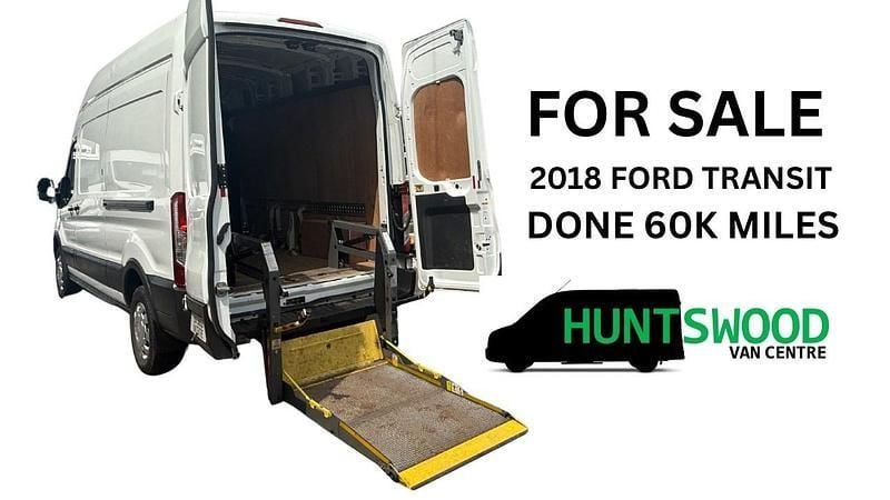 White Used 2018 Ford Transit Van | £10,995 (Good price) - Image 1/4
