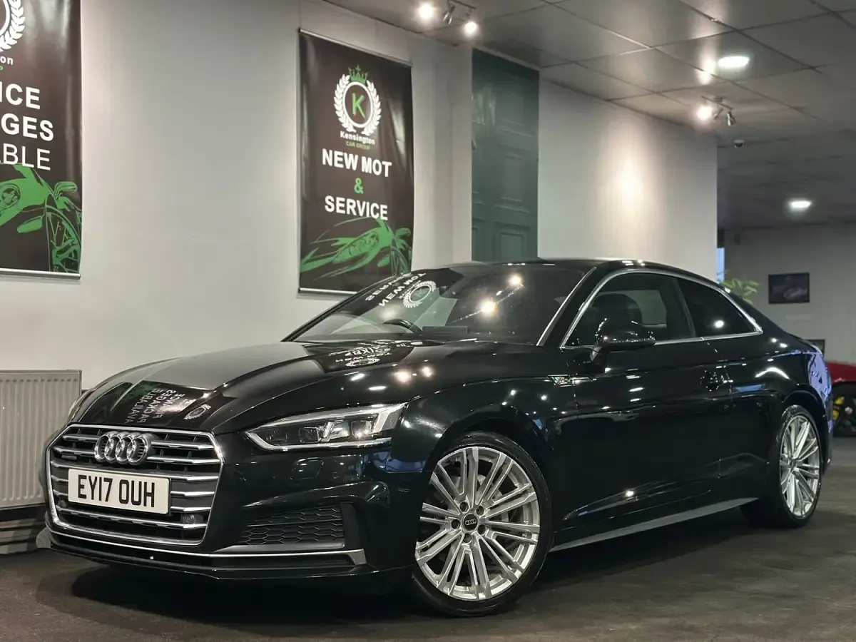 Used Audi A5 S-Line 286 HP (210 kW) 2017 Black Coupe