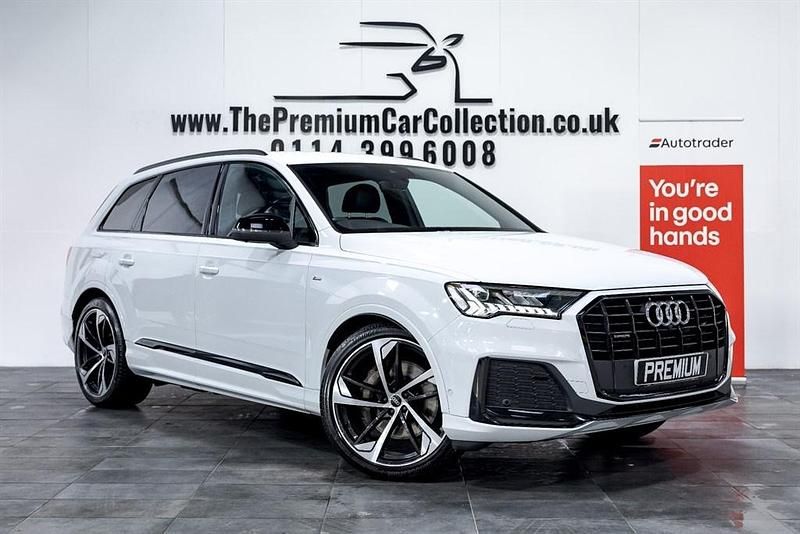 Used Audi Q7 Black Edition 286 HP (210 kW) 2021 White SUV