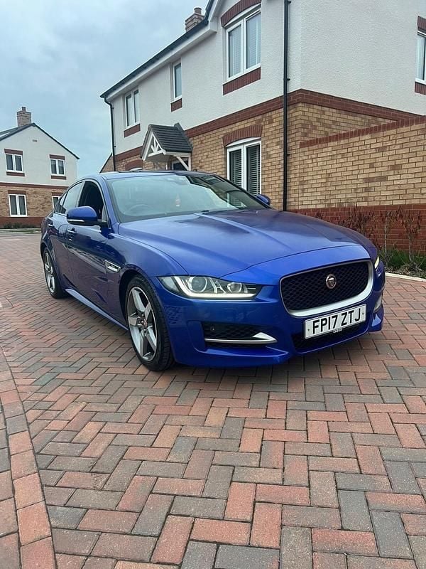 Blue Used 2017 Jaguar XE R-Sport Sedan | £8,750 - Image 1/4