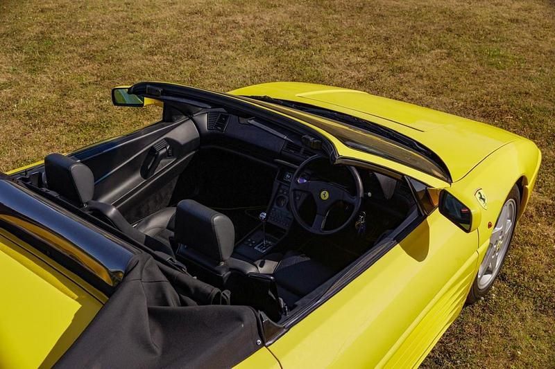 Used Ferrari 348 320 HP (235 kW) 1994 Yellow Cabriolet