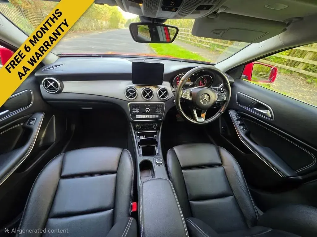 Used Mercedes GLA200 156 HP (114 kW) 2017 Red SUV