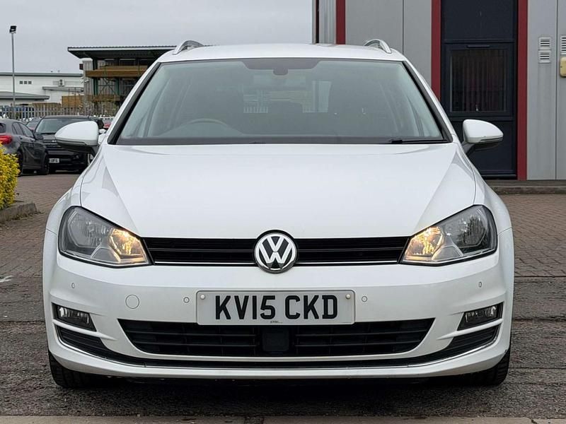 Begagnad VW Golf VII GT 2015 Vit Kombi