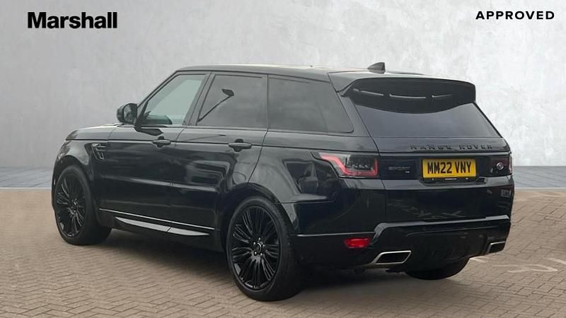 Used Land Rover Range Rover Sport HSE Dynamic 300 HP (220 kW) 2022 Metallic  santorini black SUV
