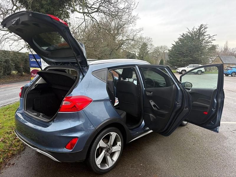 Used Ford Fiesta Active 2019 Blue Hatchback