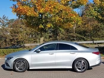 Usado Mercedes C200 AMG line 163 HP (119 kW) 2020 Prateado Coupé
