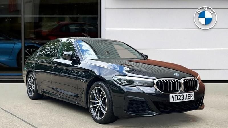 Black Used 2023 BMW 530e M Sport | £31,400 (A bit pricey) - Image 1/4