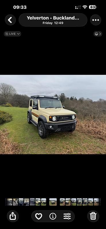 New Suzuki Jimny Limited 2025 Beige SUV