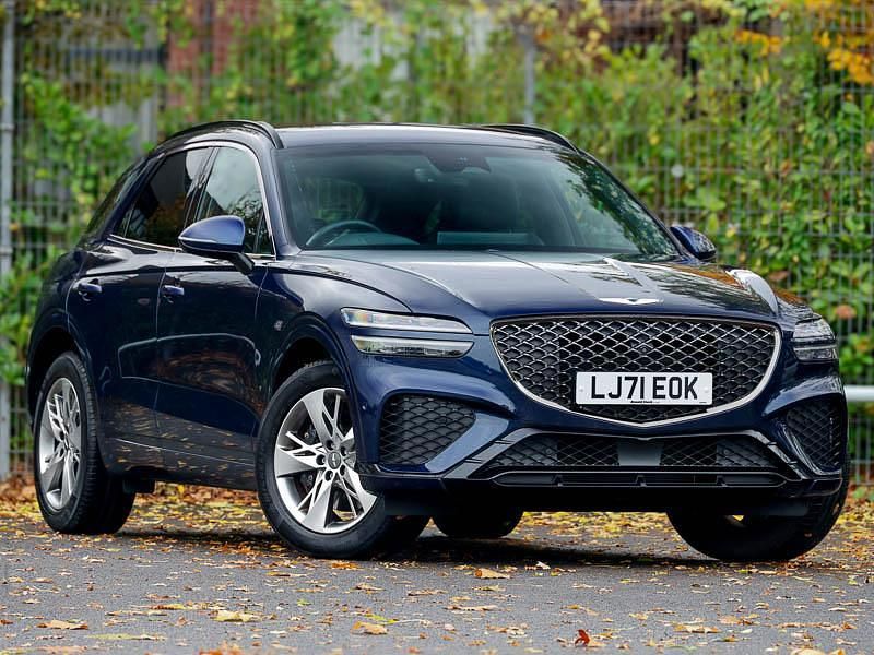 Blue Used 2021 Genesis GV70 Sport SUV | £31,998 - Image 1/4