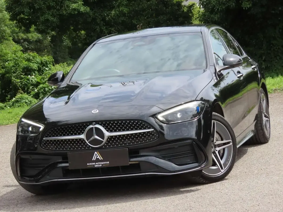 Used Mercedes C300e AMG Line Premium 2023 Black Sedan