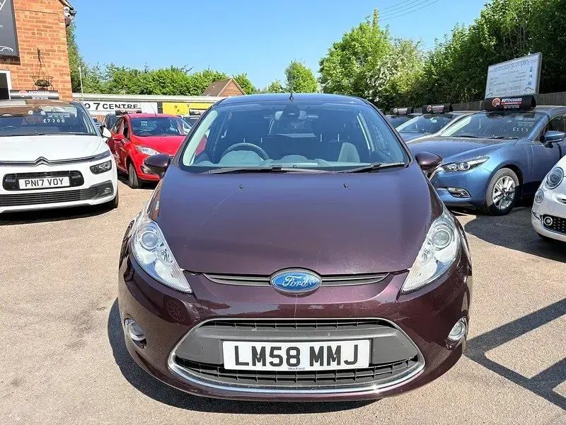 Used Ford Fiesta Titanium 2008 Red Hatchback