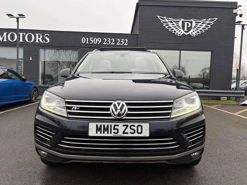 Used VW Touareg R-line 2015 Blue SUV